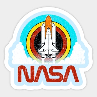 Retro NASA Sticker